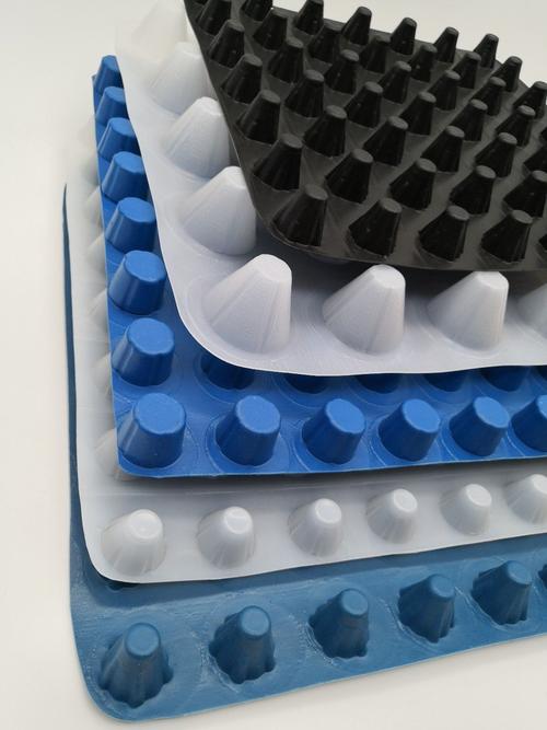 塑料排水板 厂家出售-排水塑料板 多年制造经验车库凹凸塑料排水板